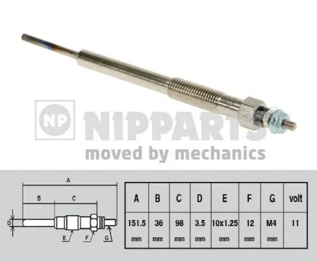 Compre Y1001J1 NGK Vela de incandescência