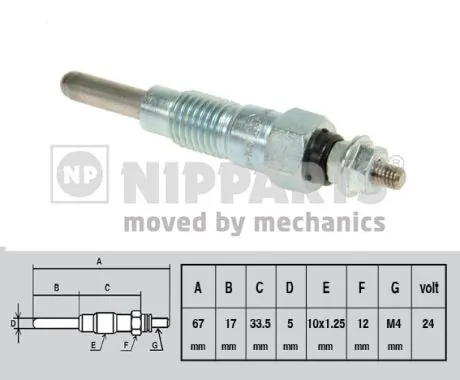 Vela de incandescência Nissan/Infiniti 11065C8600 preço, a partir de 14,77 USD