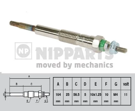 DP63 NGK Vela de incandescência