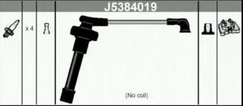 Fios de alta voltagem, kit para Honda Civic VI EJ6, EJ8