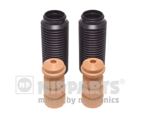 Pára-choque (grade de proteção) de amortecedor traseiro + bota de proteção para Opel Corsa D S07