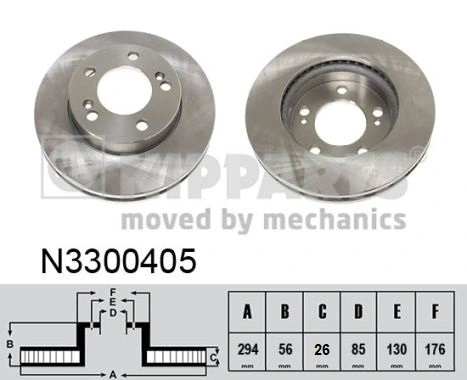Compre 4144109100 Hyundai/Kia Disco do freio dianteiro