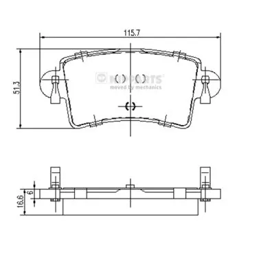 Compre 7701206763 Nissan/Infiniti Sapatas do freio traseiras de disco