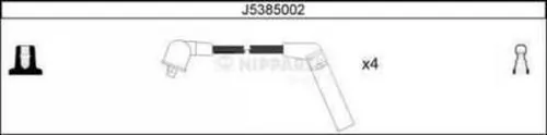 RCME51 NGK Fios de alta voltagem, kit