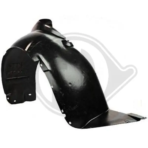 Guarda-barras direito do pára-lama dianteiro para Volkswagen Polo IV 9N, 9A