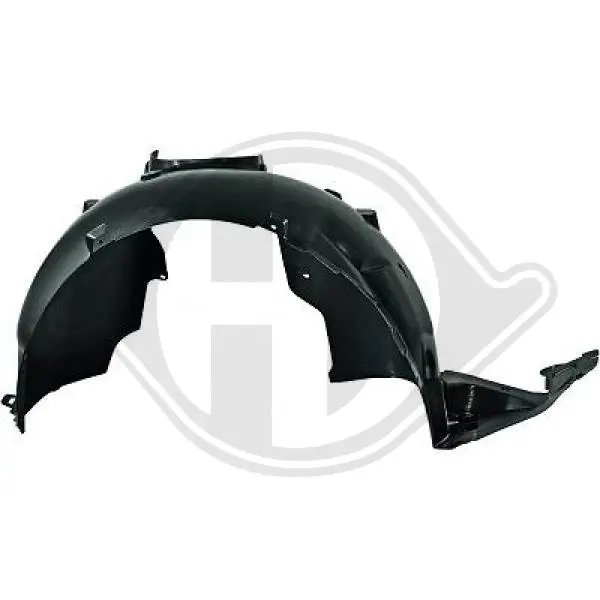 Guarda-barras direito do pára-lama dianteiro para Skoda Octavia III A7 5E5, 5E6