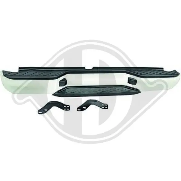 Pára-choque traseiro para Nissan Navara D40