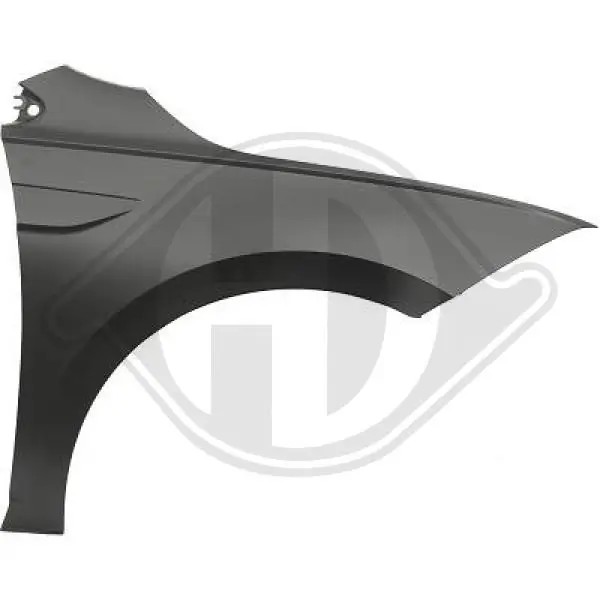 Pára-lama dianteiro direito para Volkswagen Polo AW1, BZ1, AE1