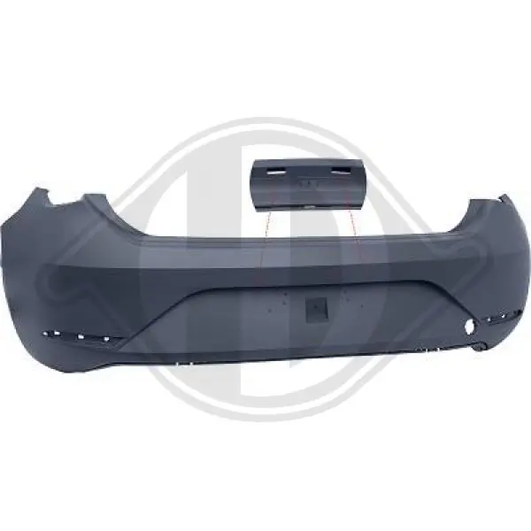 Pára-choque traseiro para Seat Leon KL1, KLG
