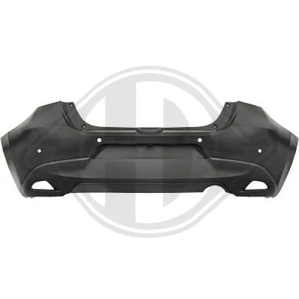 Pára-choque traseiro para Mazda 2 DL, DJ