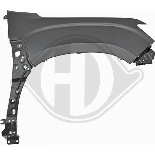 Pára-lama dianteiro direito para Dacia Duster HM