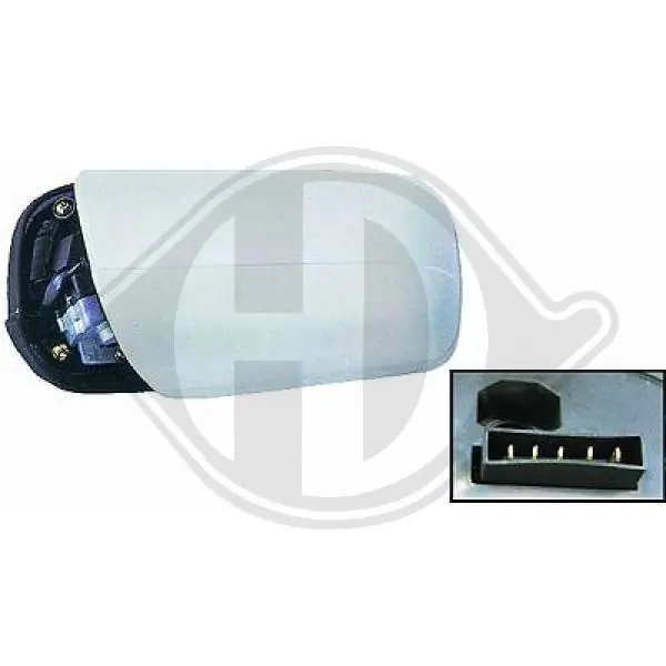 Espelho de retrovisão esquerdo Mercedes E  W210