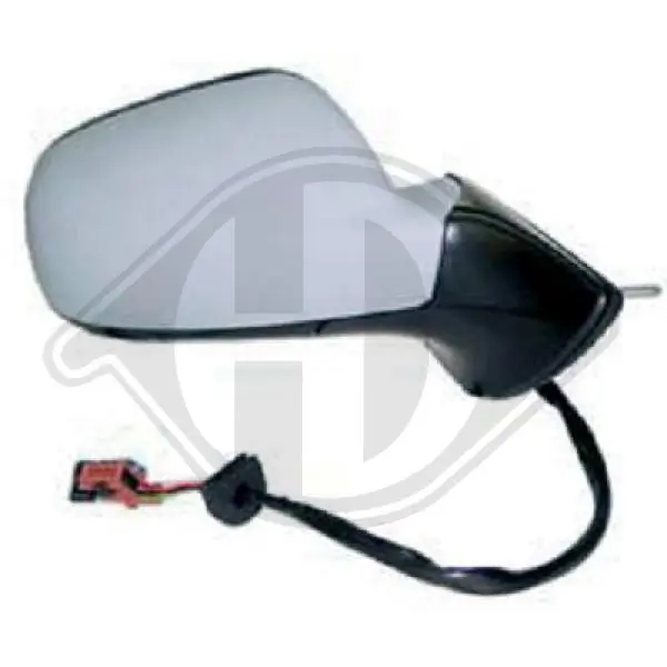 Espelho de retrovisão esquerdo para Peugeot 407  6D