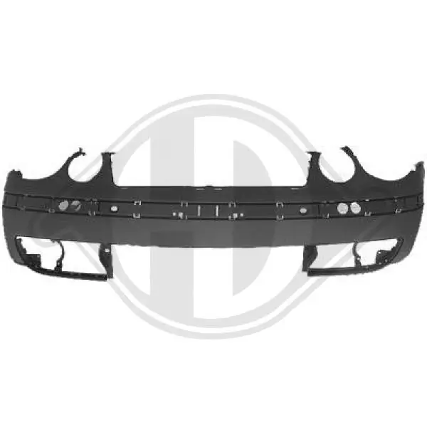 Pára-choque dianteiro para Volkswagen Polo IV 9N, 9A