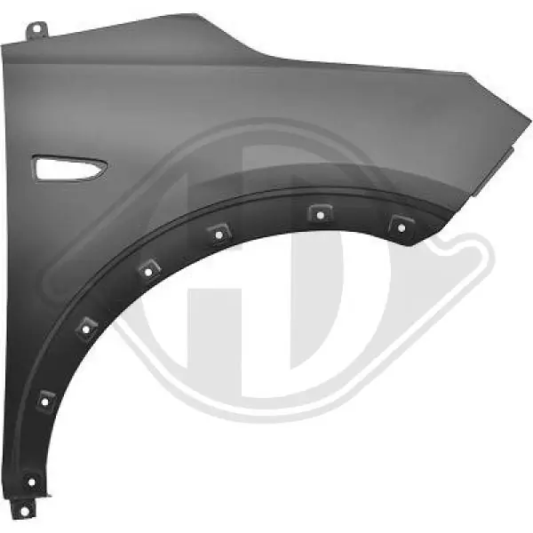 Pára-lama dianteiro direito Opel CROSSLAND X P17