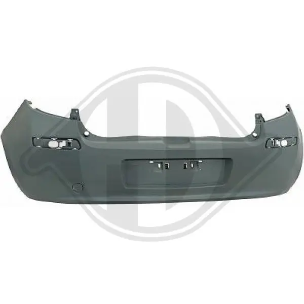 Pára-choque traseiro para Renault Clio III BR01, CR01