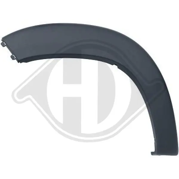 Expansor direito (placa sobreposta) de arco do pára-lama traseiro 735422800 Chrysler