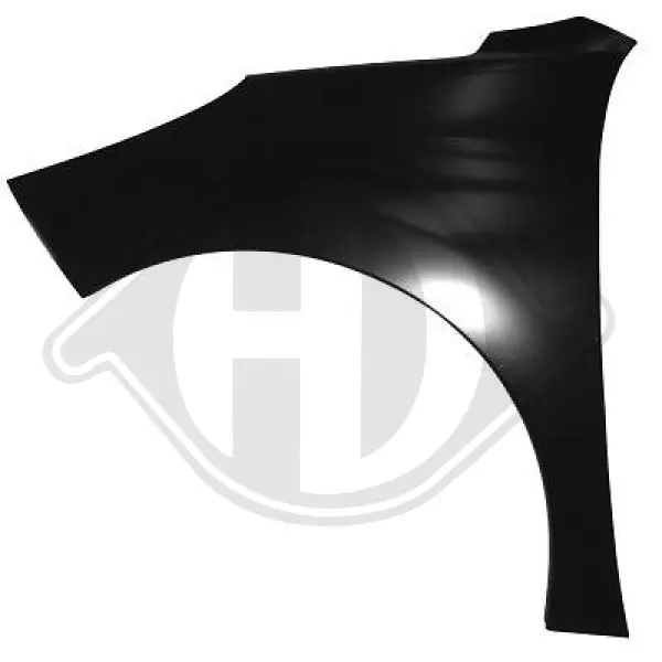 Pára-lama dianteiro direito para Peugeot 207 WA, WC