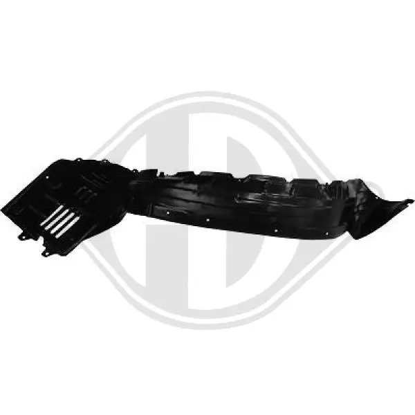Guarda-barras direito do pára-lama dianteiro para Mitsubishi Pajero V60