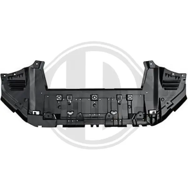 9808501880 Fiat/Alfa/Lancia Defletor do pára-choque dianteiro