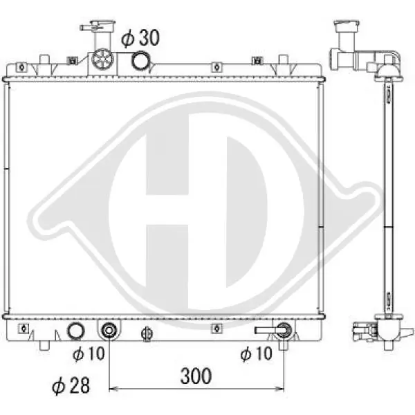 Radiador de esfriamento de motor Suzuki 1770069L10 preço, a partir de 84,57 USD