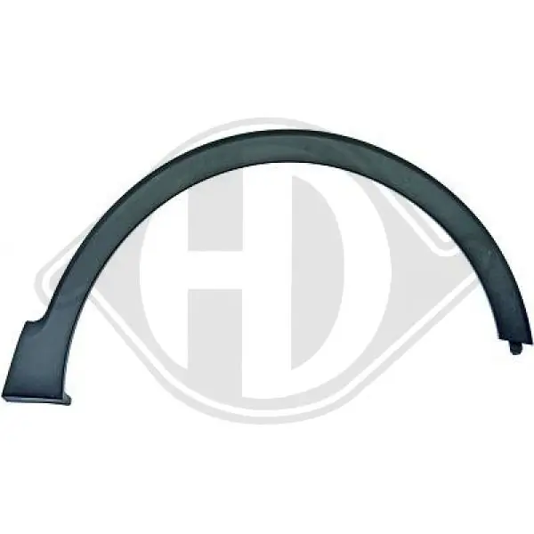 Expansor (placa sobreposta) de arco do pára-lama dianteiro direito 60L1025 Polcar