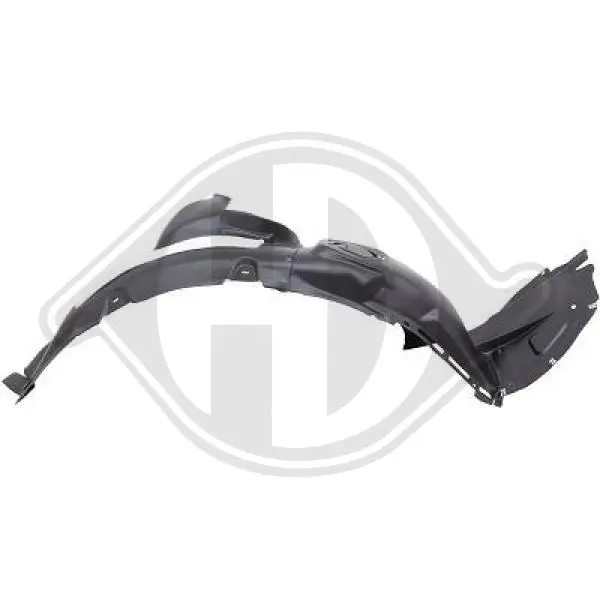 Guarda-barras direito do pára-lama dianteiro para Skoda Fabia PJ3