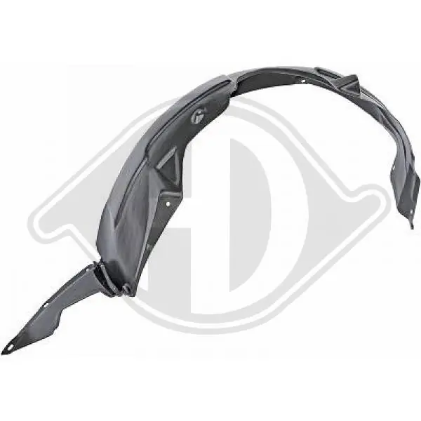Guarda-barras direito do pára-lama dianteiro para Hyundai I30 FD
