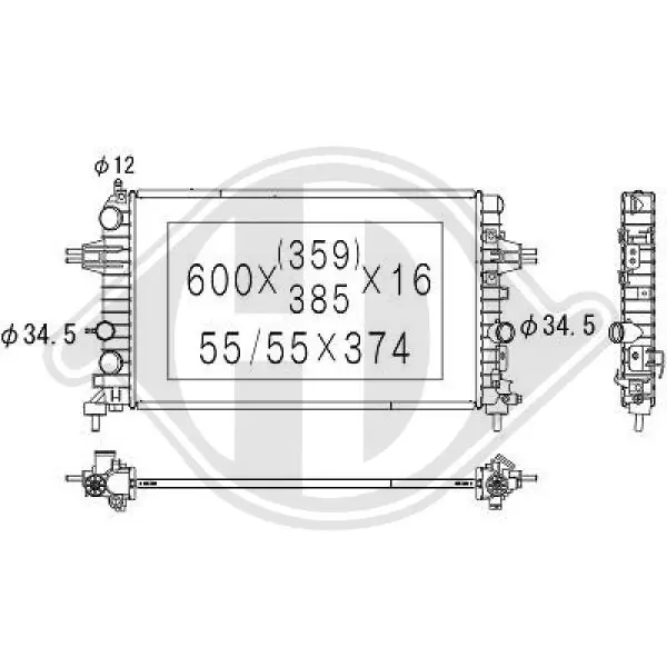 DCM2660 Diederichs