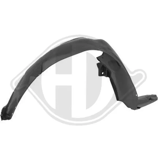 Guarda-barras direito do pára-lama dianteiro para Chevrolet Aveo T250, T255