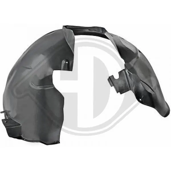 Guarda-barras direito do pára-lama dianteiro para Citroen C4 UD