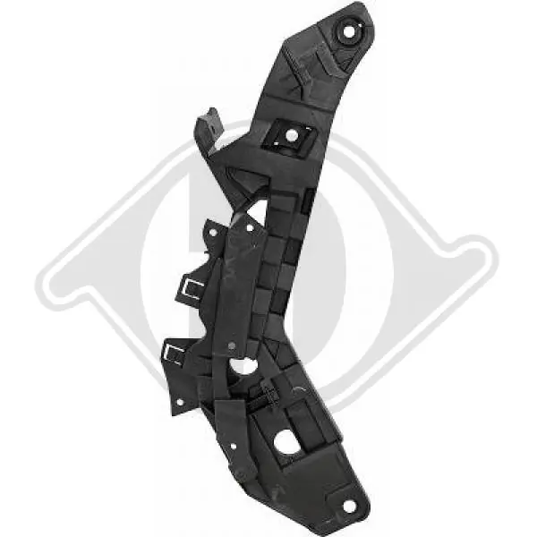Consola do pára-choque dianteiro direito 1612521780 Peugeot/Citroen