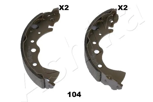  Sapatas do freio traseiras de tambor Nissan Almera CLASSIC sedan (B10RS) (2006 - 2012) CLASSIC