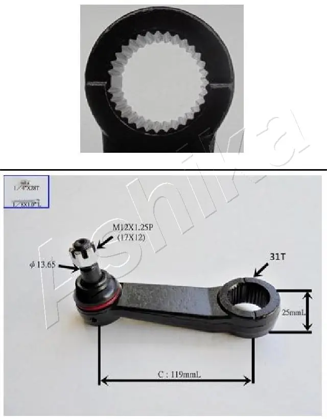 Bipé do controlo de direção Mitsubishi 57720M1000 preço, a partir de 54,77 USD