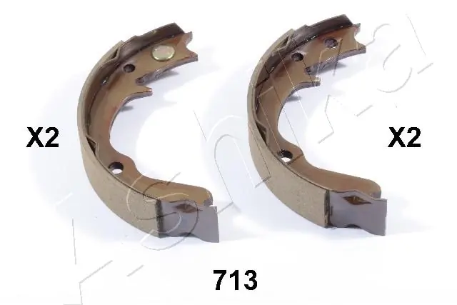  Sapatas do freio de estacionamento Subaru Legacy I sedan (BC) (1989 - 1994) I