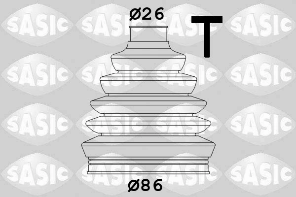  Bota de proteção externa de junta homocinética do semieixo dianteiro Audi A4 B5 sedan (8D2) (1994 - 2001) B5