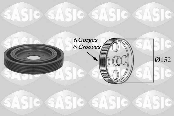 Polia de cambota para Citroen C15  VD