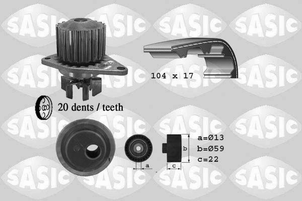 Compre 530001230 LUK Correia do mecanismo de distribuição de gás, kit