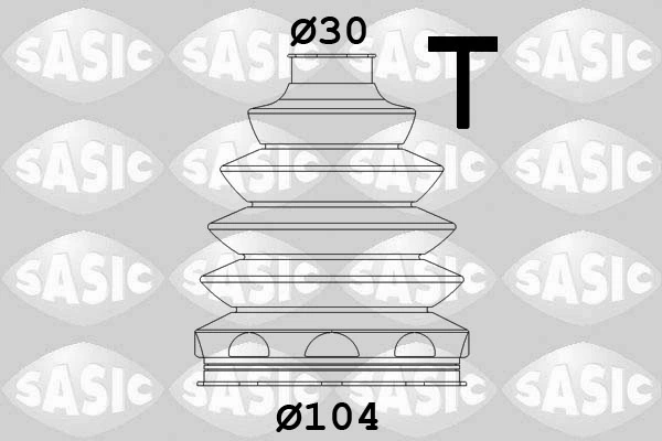 71771155 Fiat/Alfa/Lancia Bota de proteção externa de junta homocinética do semieixo dianteiro