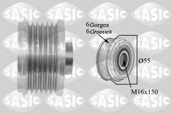 Polia do gerador Nissan JUKE JPN F15