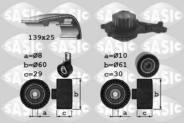Correia do mecanismo de distribuição de gás, kit LUK 530057730 preço, a partir de 96,99 USD