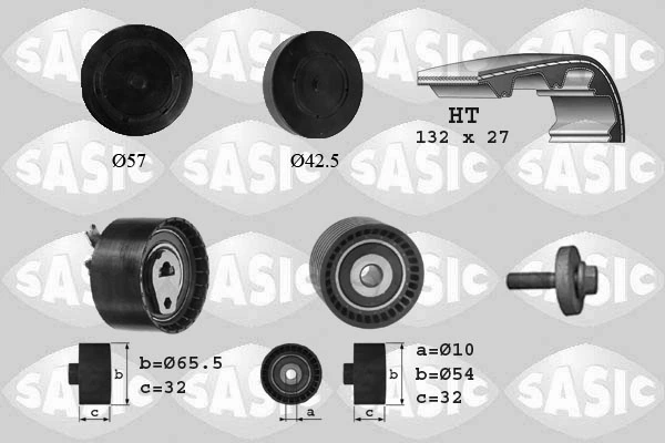Correia do mecanismo de distribuição de gás, kit para Renault Megane I DA0, DA1