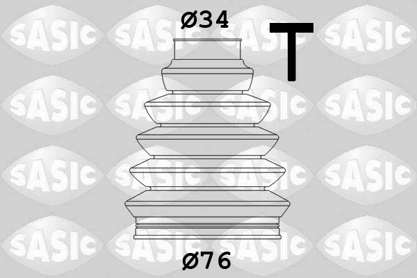 Bota de proteção externa de junta homocinética do semieixo dianteiro para Audi A6 C8 4A2