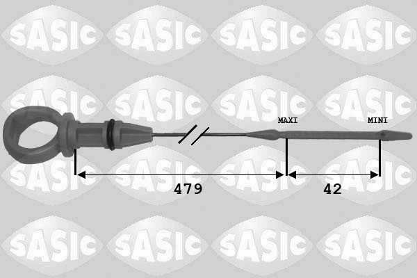  Sonda (indicador) do nível de óleo no motor Citroen Berlingo сaixa (K9) (2018 - 2026) 