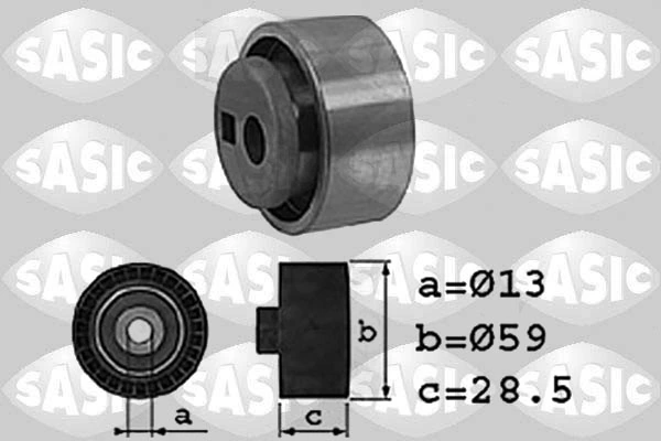 Rolo de reguladora de tensão da correia do mecanismo de distribuição de gás para Nissan Micra  K11