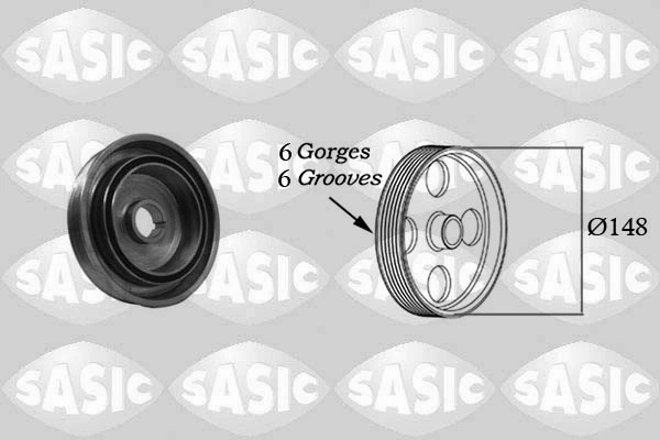 Polia de cambota Fiat/Alfa/Lancia 9641741980 preço, a partir de 49,94 USD