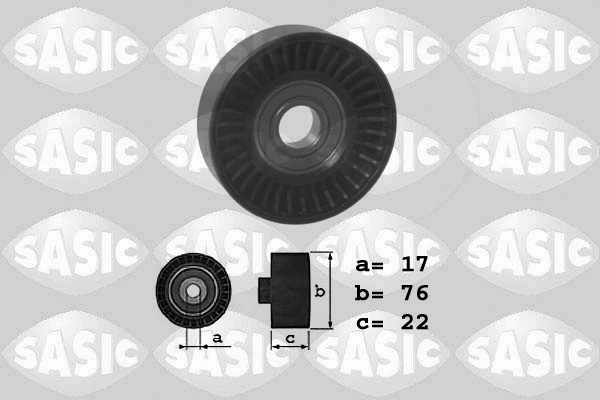  Rolo de reguladora de tensão da correia de transmissão Mercedes A hatchback (W169) (2004 - 2012) 