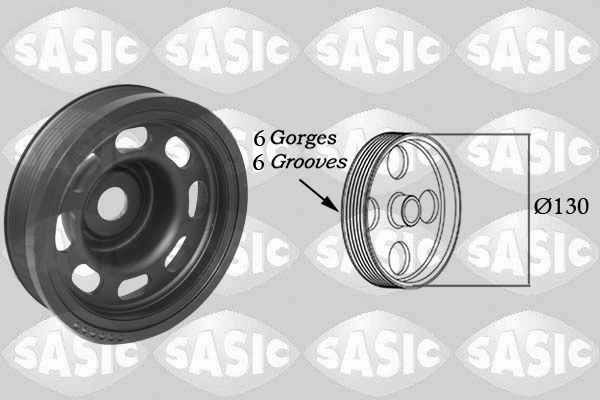 Polia de cambota Volkswagen Jetta VII BU3, BU4