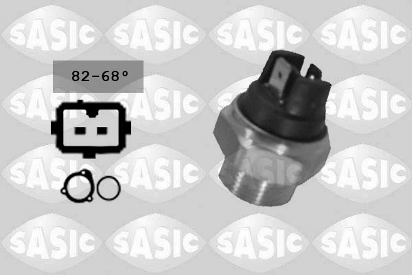 Sensor de temperatura do fluido de esfriamento (de ativação de ventilador do radiador) CA95260000 VAG