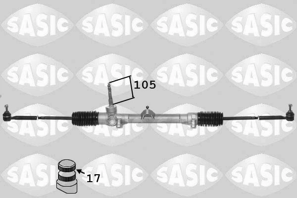 Cremalheira da direção para Fiat Punto I 176